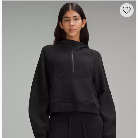 lululemon athletica Tops - Scuba Oversized Half-Zip Hoodie